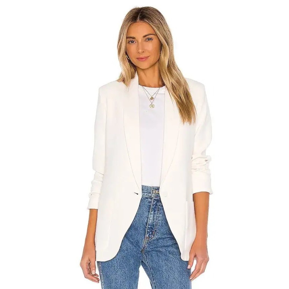 Amanda Uprichard Shawl Collar Blazer